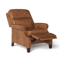 The Solon Recliner in reclined position