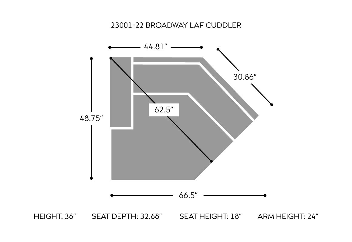 23001 Broadway Sectional - Vogel by Chervin