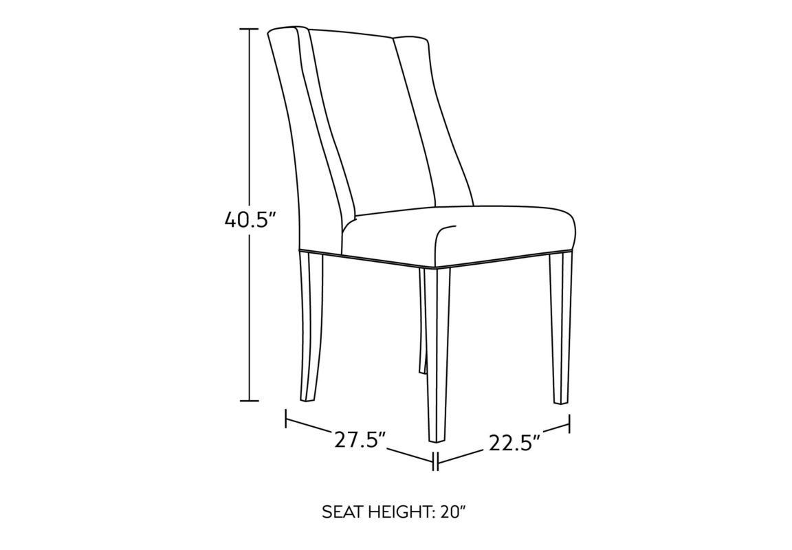 11103 Charlotte Side Chair - Vogel by Chervin