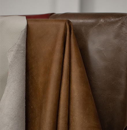 brown leathers for furniture customization
