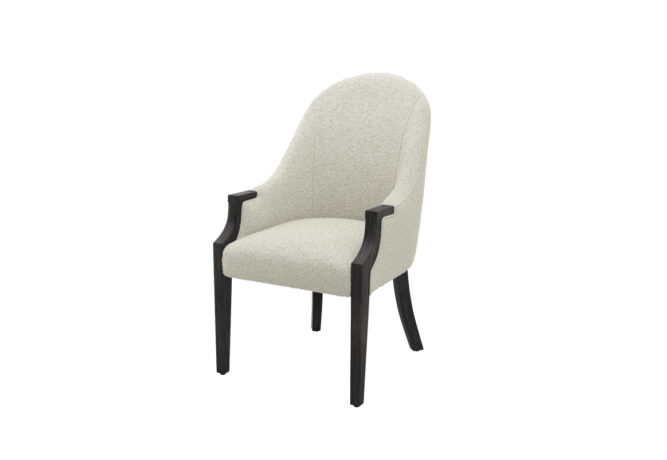 elegant dining chair with wood frame