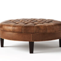 Cambridge tufted ottoman by Vogel