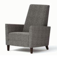 Harvard transitional chair recliner from Vogel with fully upholstered frame