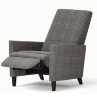 Harvard transitional chair recliner from Vogel reclined