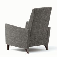 Harvard transitional chair recliner from Vogel showing the upholstered back