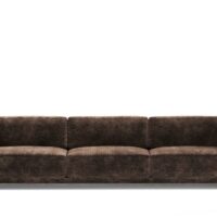 Vogel 14115-121 Black Tie XL Sofa in Juno Java fabric
