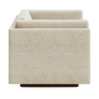 Vogel White Tie XL Chair from the side