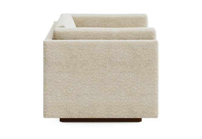 Vogel White Tie XL Chair from the side